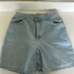 Denim shorts, size 12, St John’s Bay, Vintage